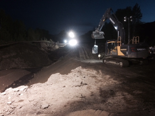 Night Work at Commotion Creek